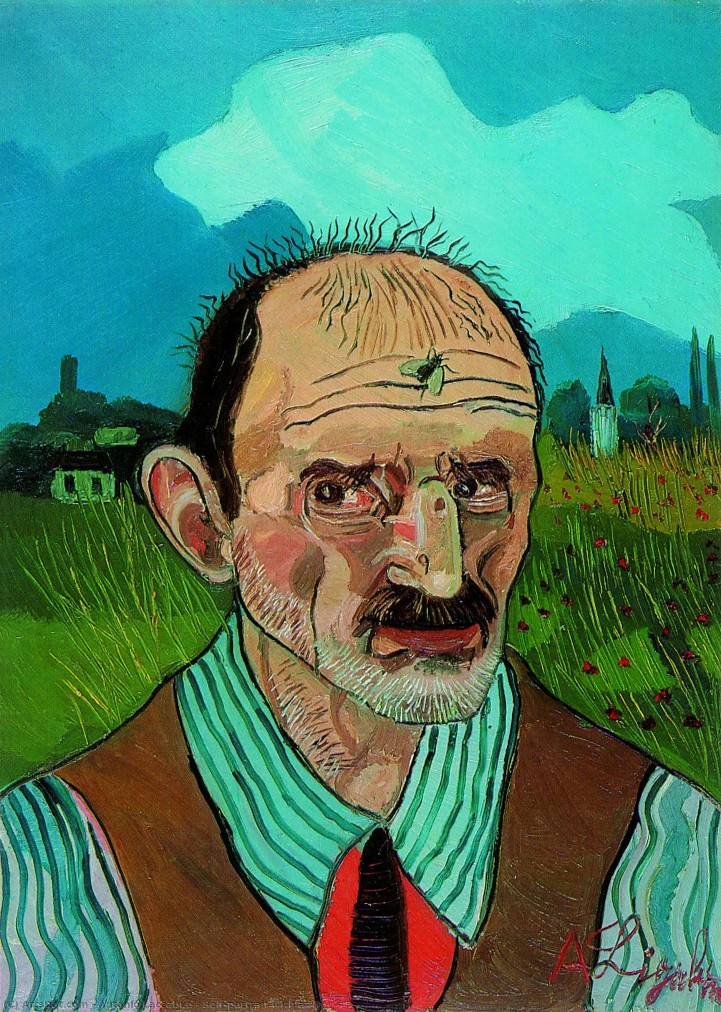 Self-portrait With A Fly — Антонио Лаккабюэ