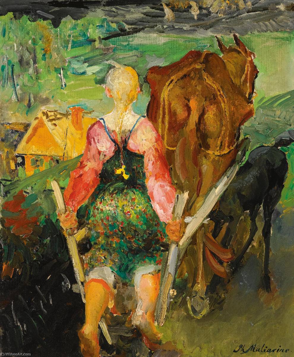 Ploughing — Filipp Malyavin