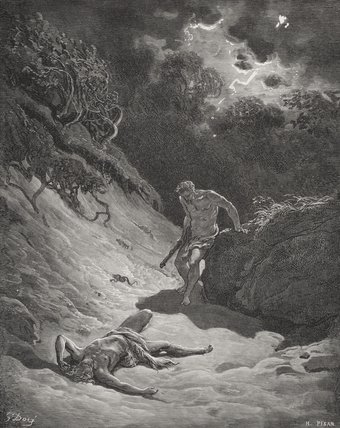 The Death Of Abel — Paul Gustave Doré