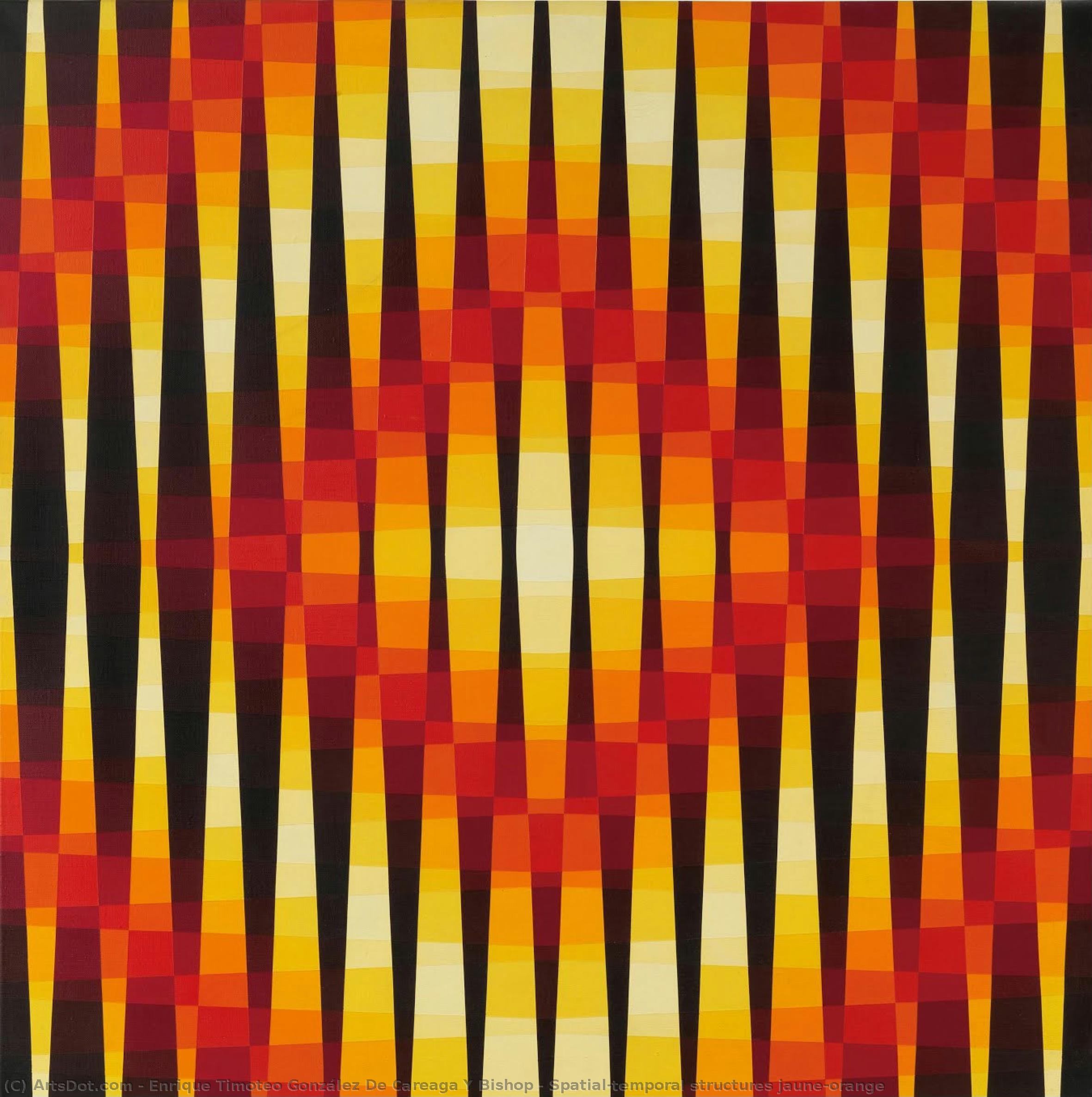 Spatial-temporal Structures Jaune-orange — Enrique Timoteo González De Careaga Y Bishop