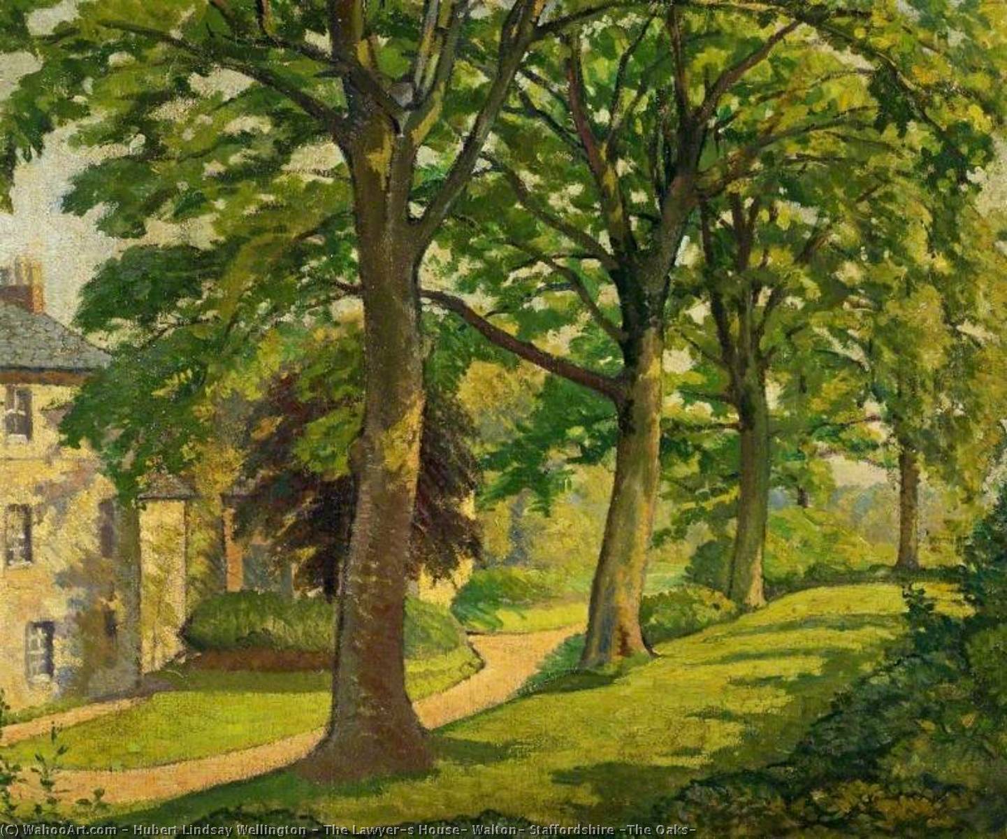 The Lawyer's House, Walton, Staffordshire (the Oaks) — Hubert Lindsay Wellington