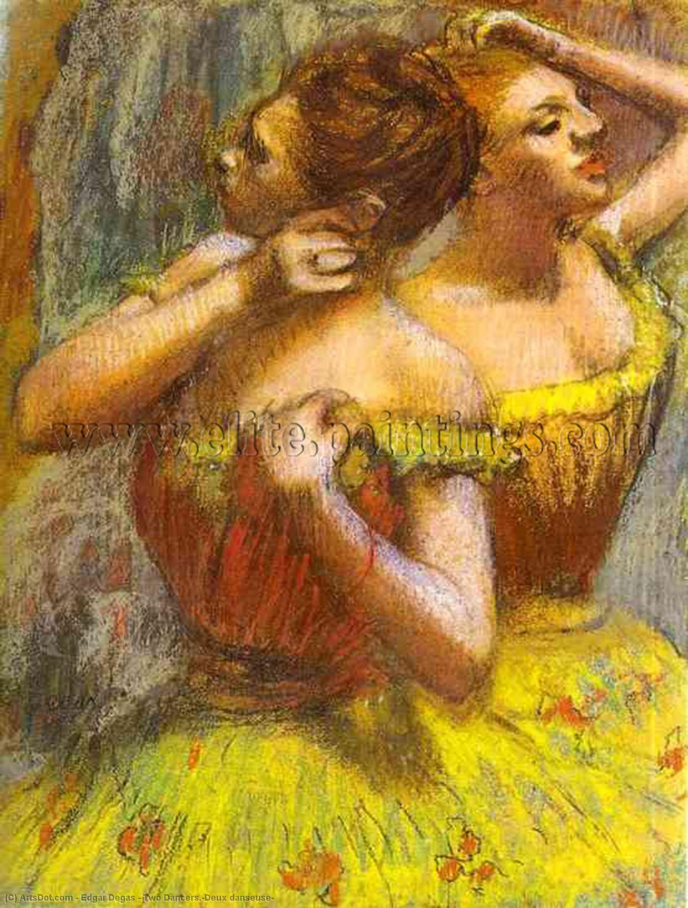 Two Dancers.(deux Danseuse) — Edgar Degas