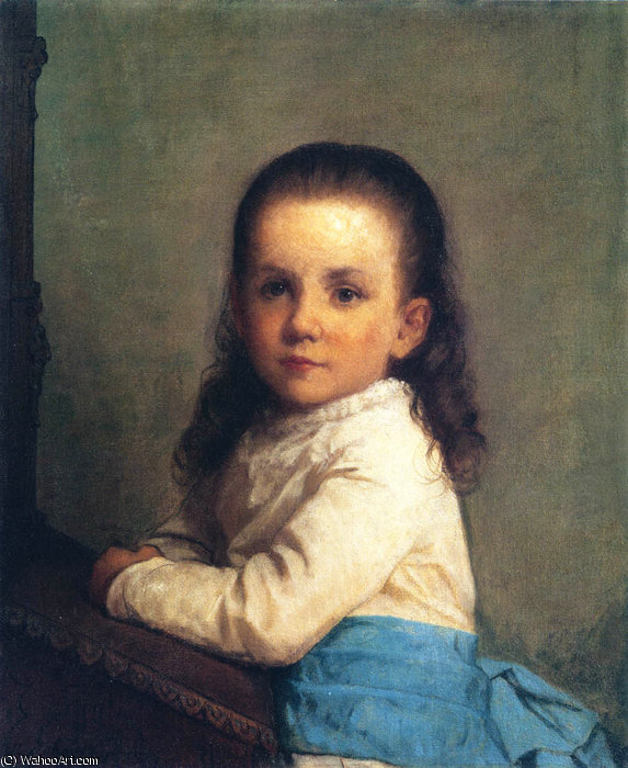 Portrait Vinnie — Jonathan Eastman Johnson