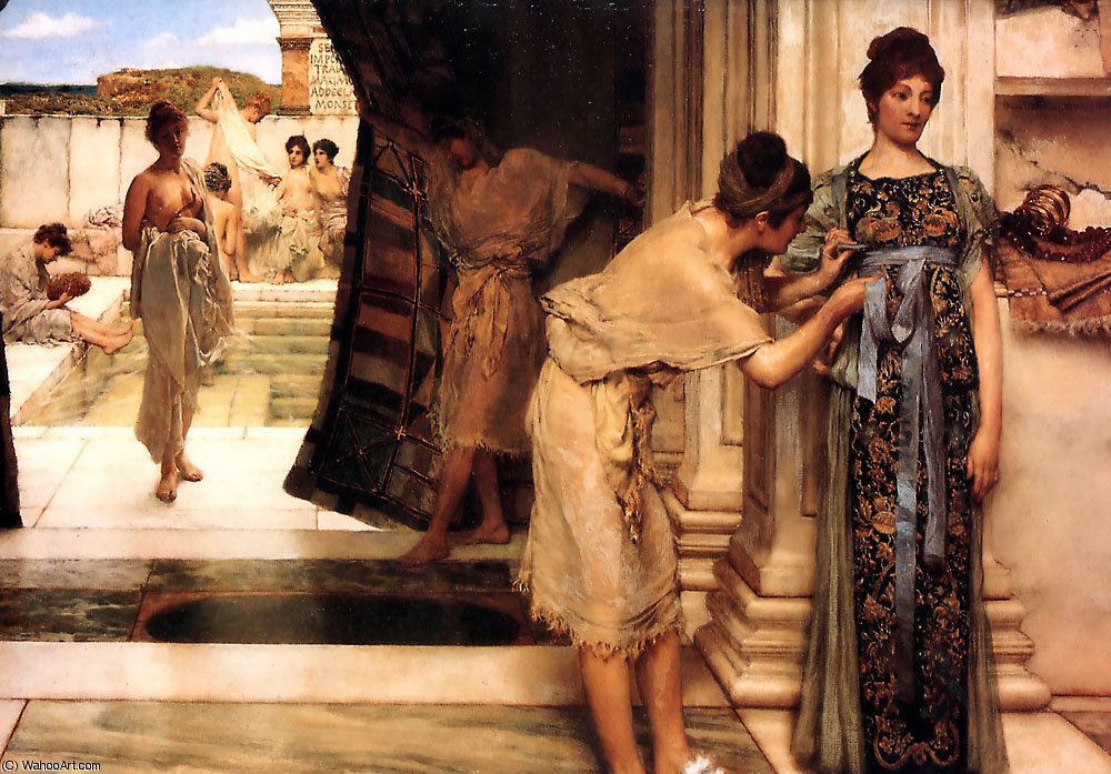 The Frigidarium — Lourens Alma Tadema