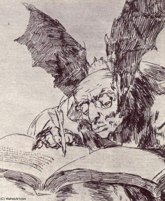 Contra El Bien General — Francisco José De Goya Y Lucientes