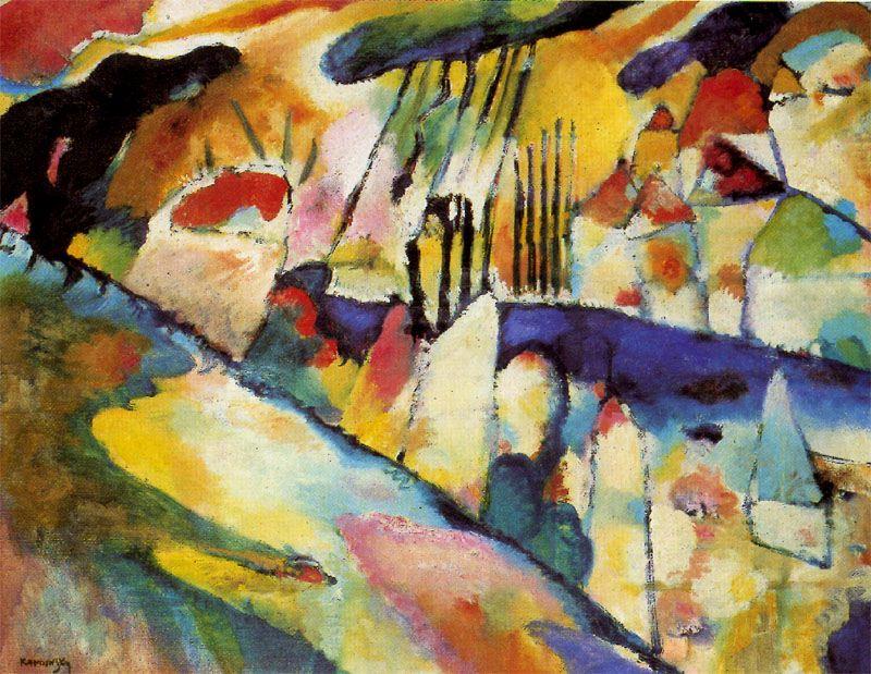 Landscape — Wassily Wassilyevich Kandinsky