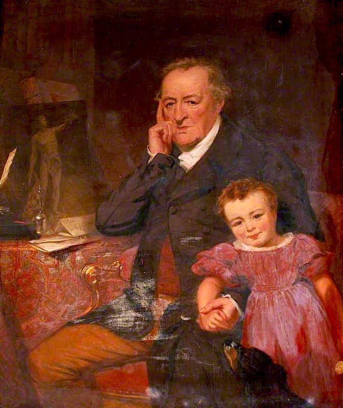 George O'brien Wyndham, 3rd Earl Of Egremont, And His Granddaughter The Honourable Carol Wyndham — George Clint