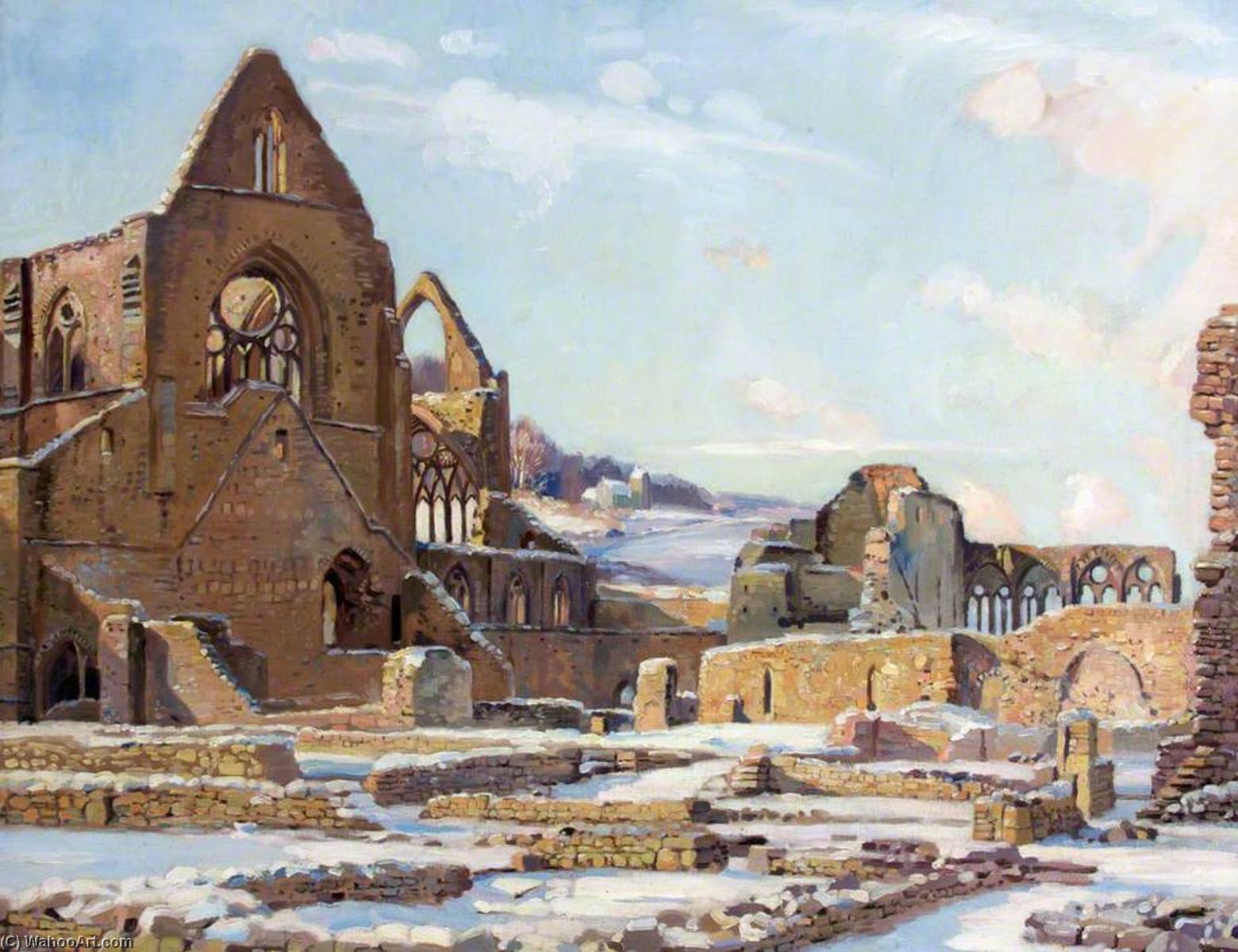Glory Of Stones, Tintern Abbey — Donald Henry Floyd