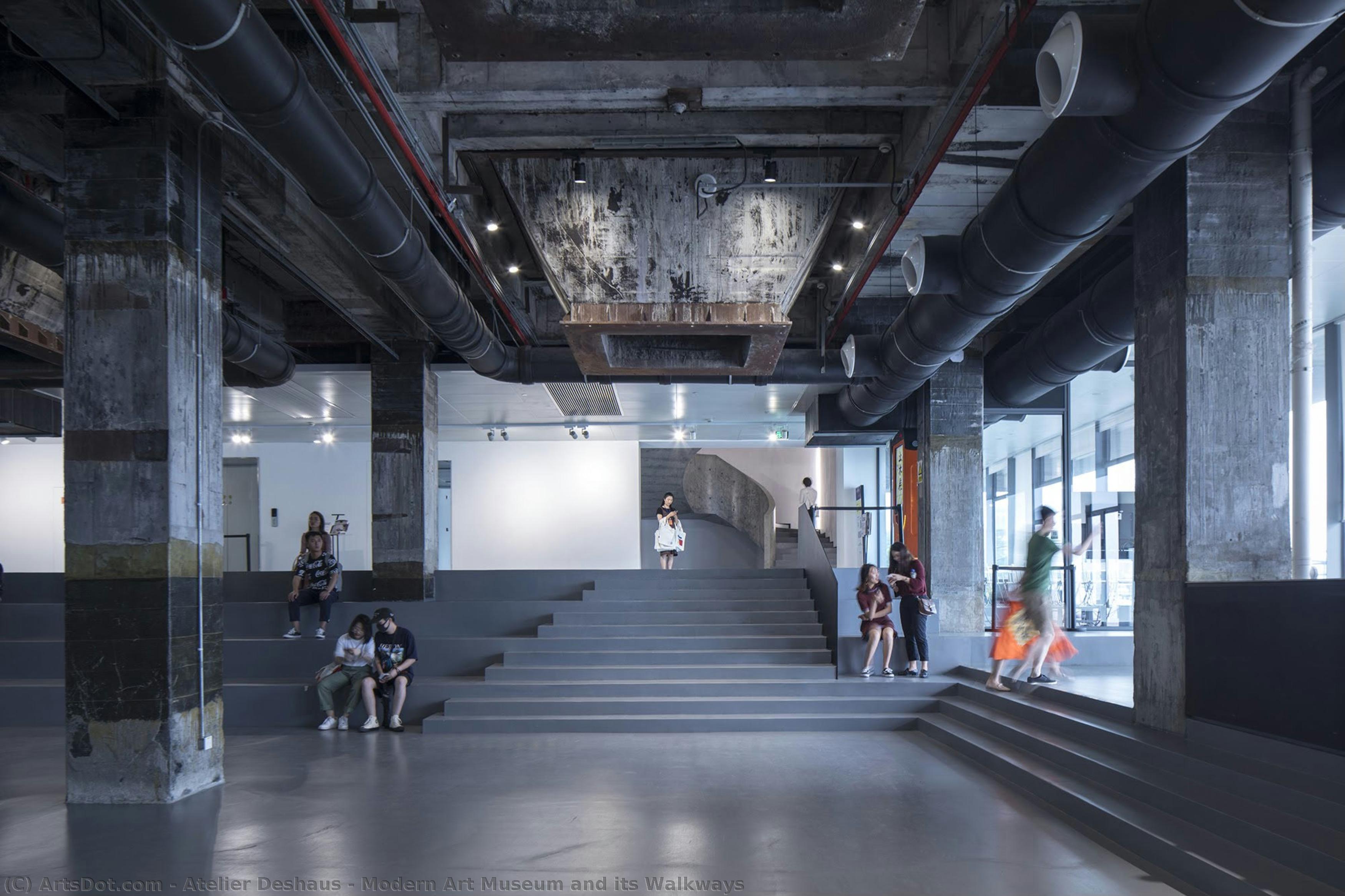 Modern Art Museum And Its Walkways — Atelier Deshaus