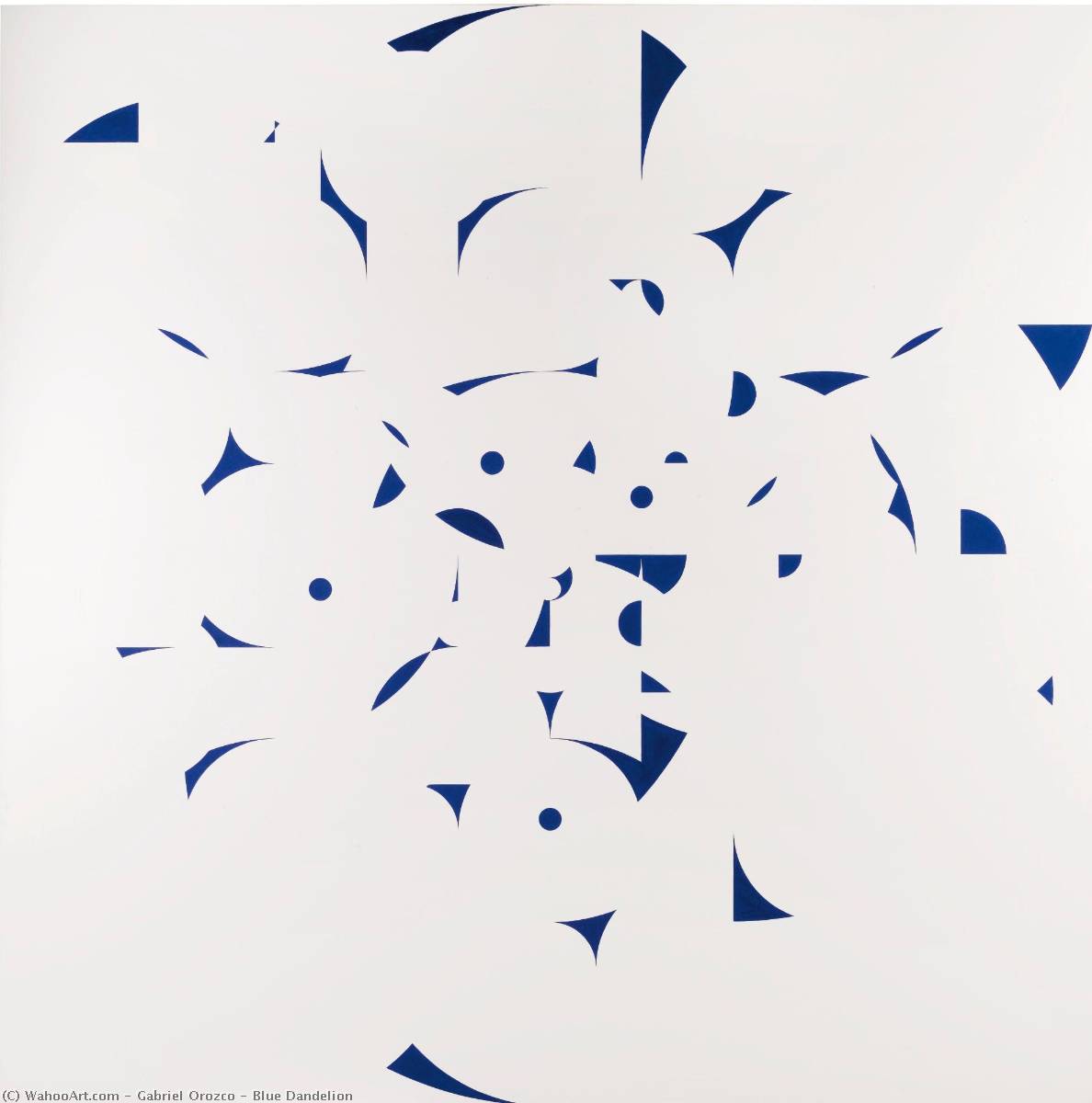 Blue Dandelion — Gabriel Orozco