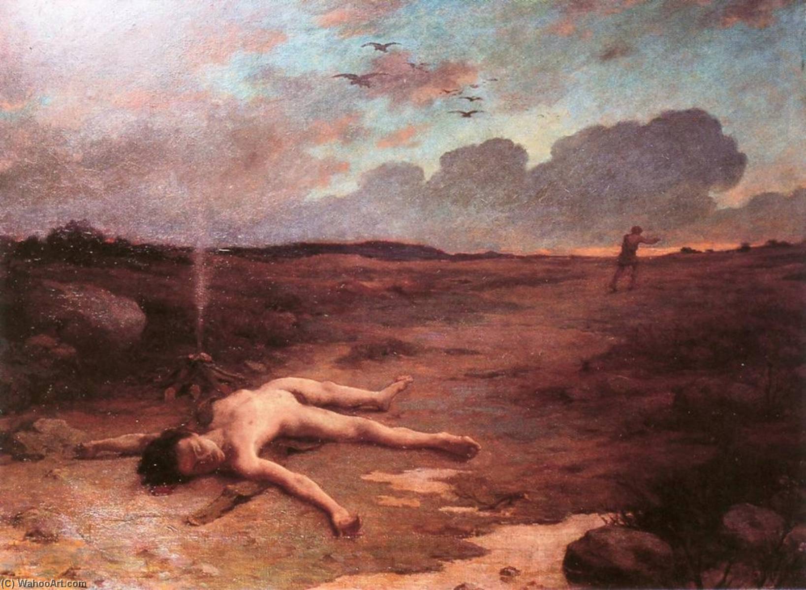 The First Murder (also Known As The Death Of Abel) — Emil Schuffenecker
