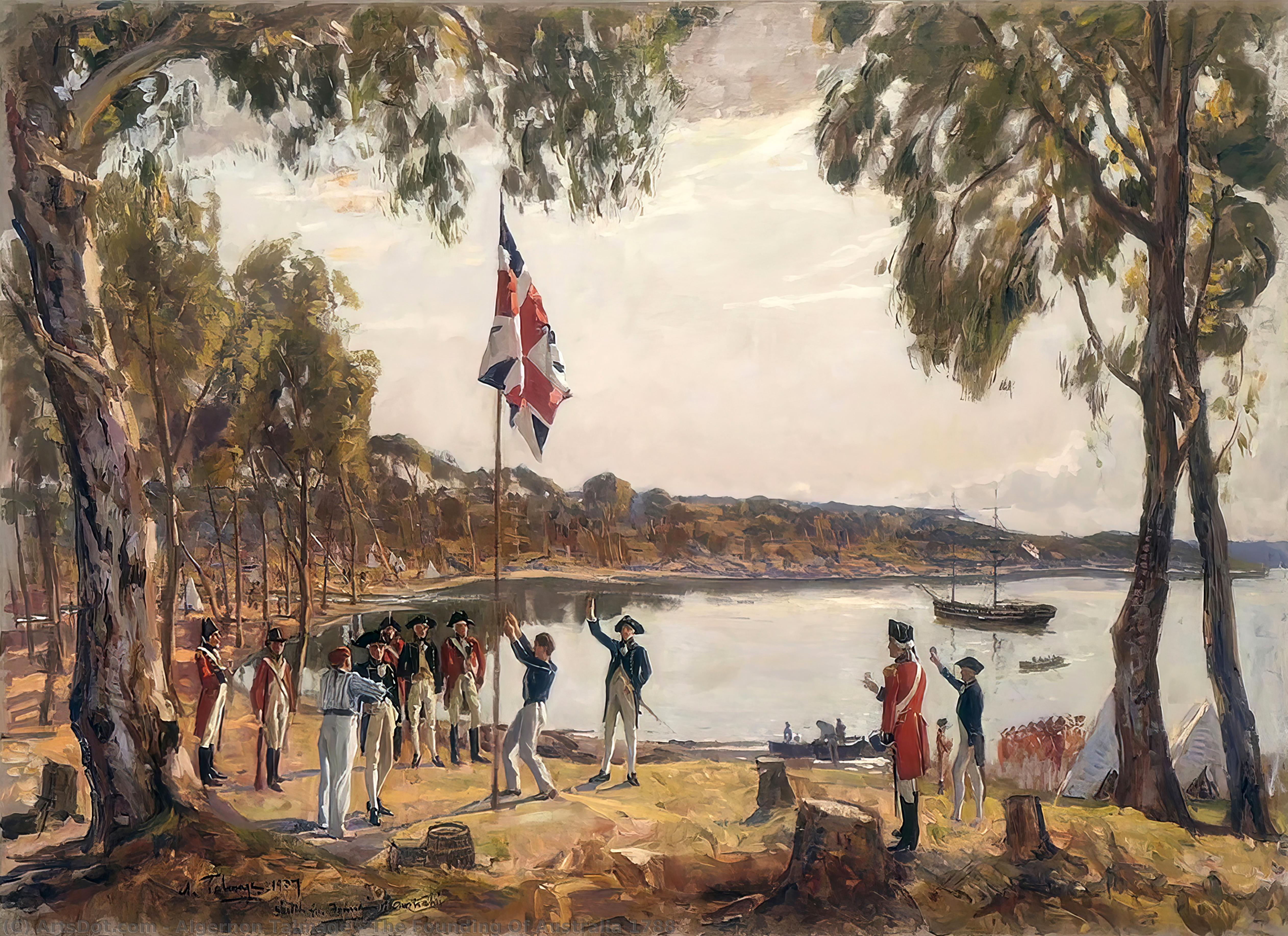 The Founding Of Australia 1788 — Алджернон Талмадж