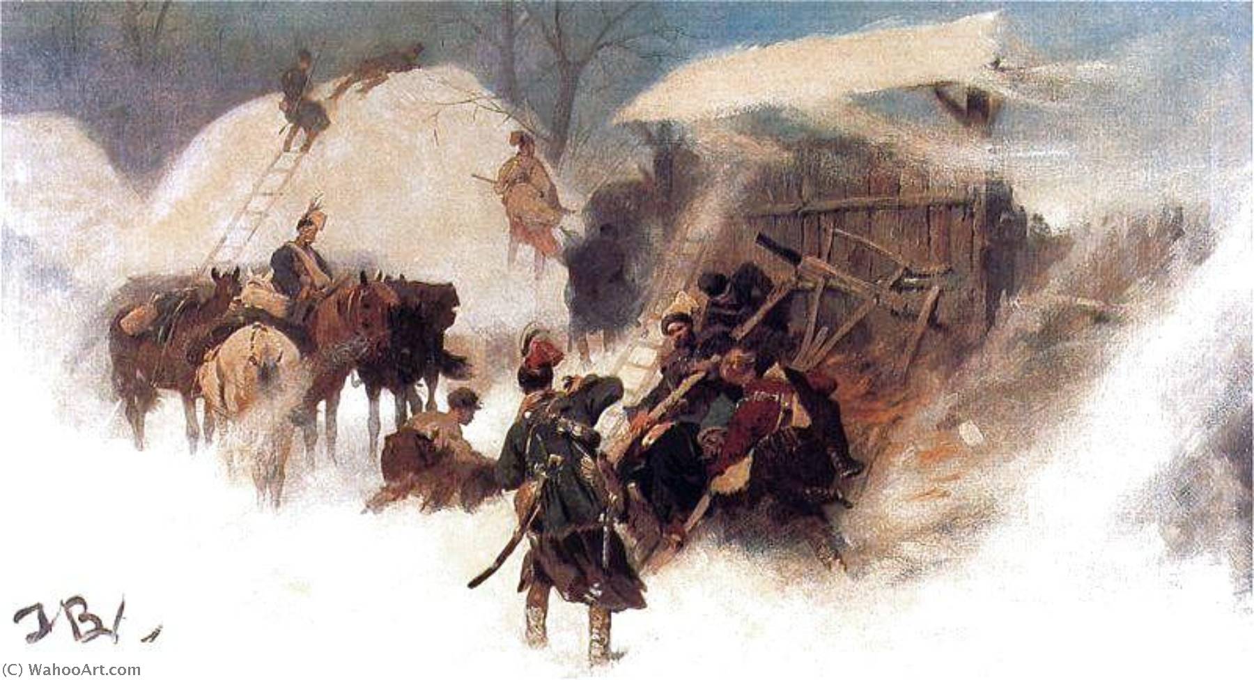 Defense Of A Manor (bar Confederates) — Josef Von Brandt