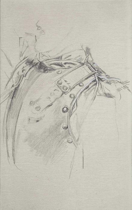 Sketch Of A Soldier 2 — Jean-louis Ernest Meissonier