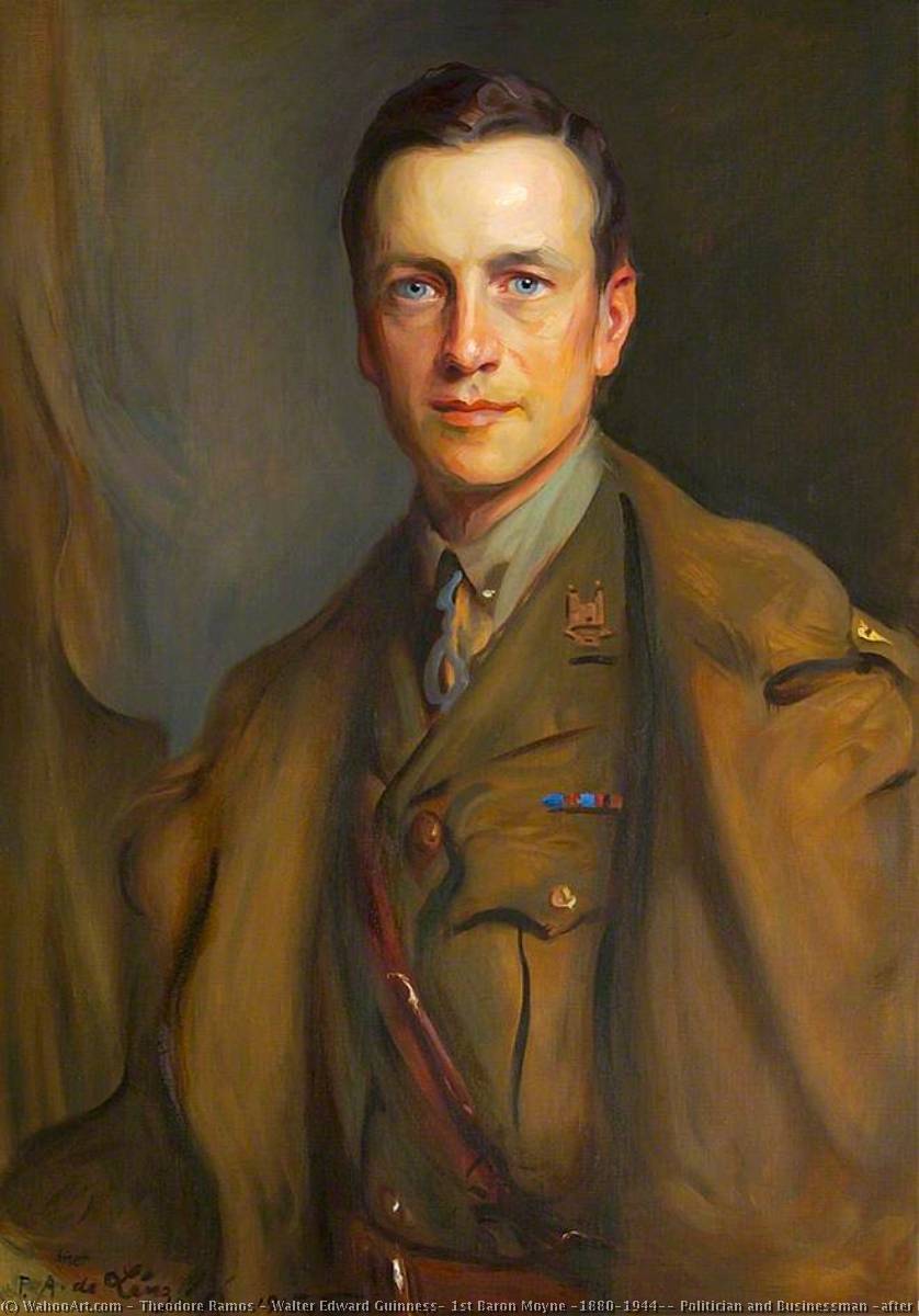Walter Edward Guinness, 1st Baron Moyne (1880–1944), Politician And Businessman (after Fülöp László) — Theodore Ramos