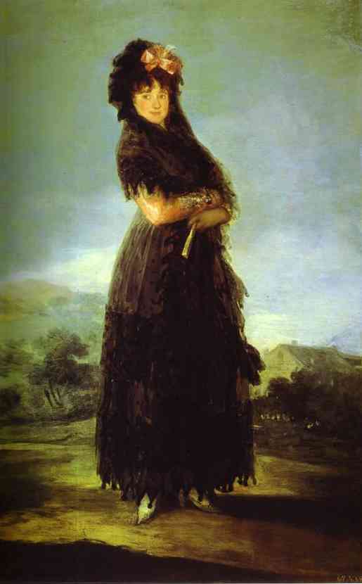 Portrait Of Mariana Waldstein — Francisco José De Goya Y Lucientes