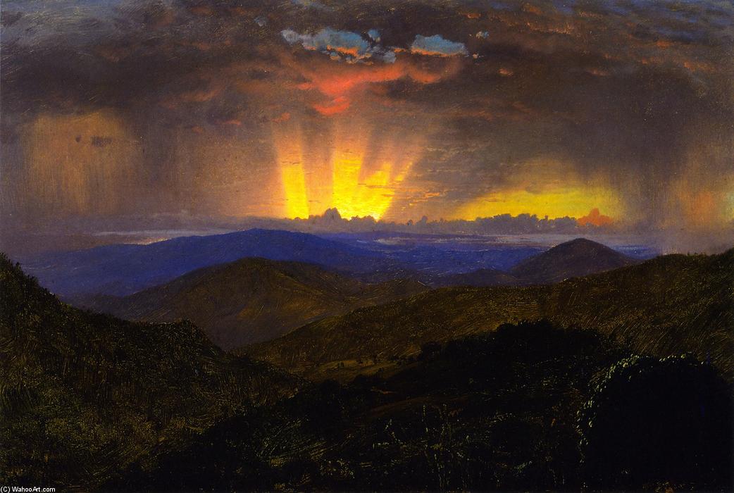 Sunset, Jamaica (study For 'the After Glow)'' — Frederic Edwin Church