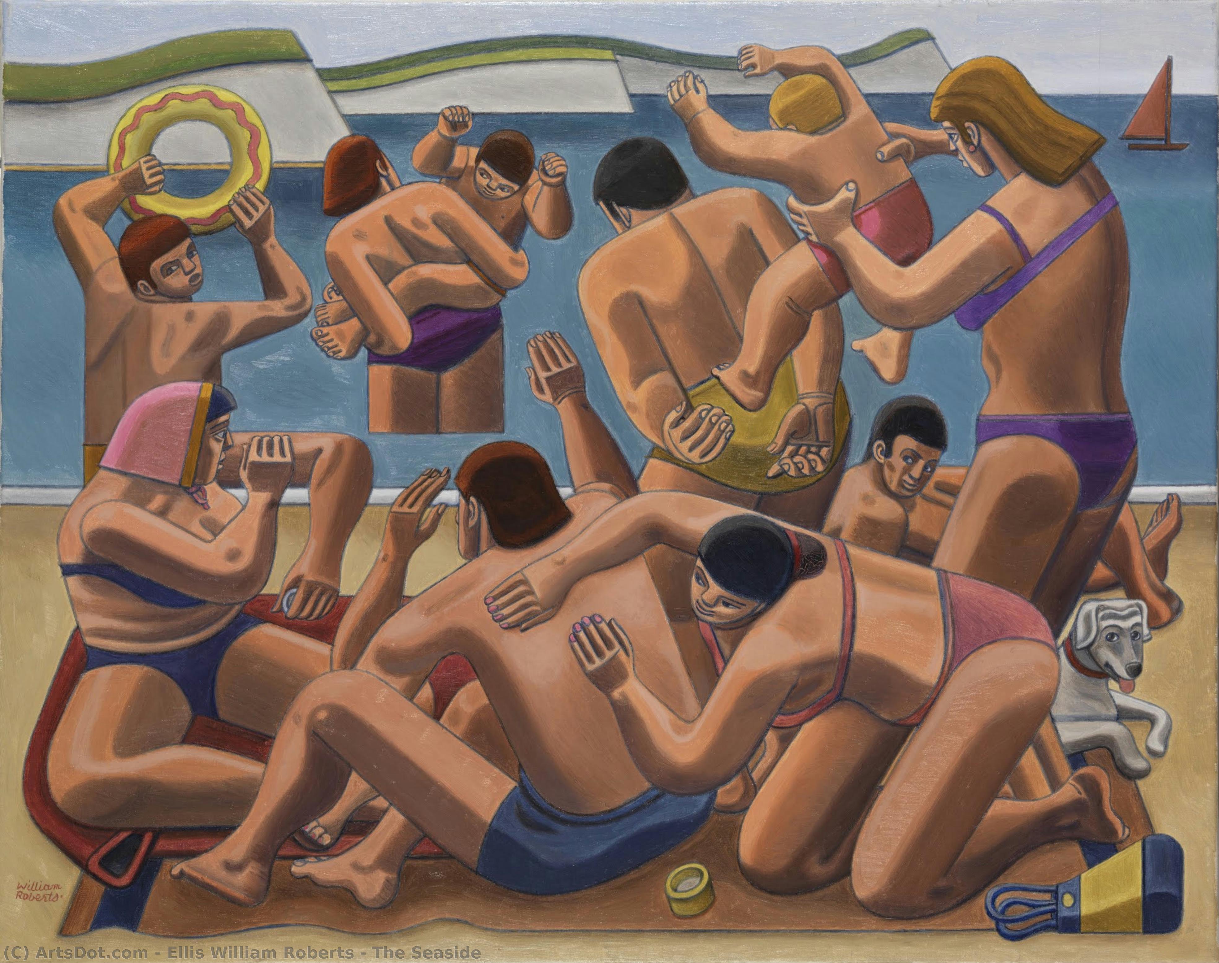 The Seaside — Ellis William Roberts