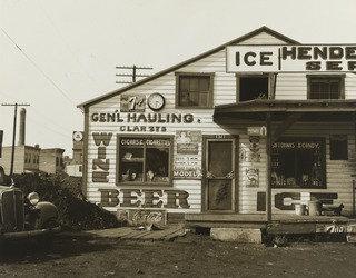 Icehouse, Rosslyn, Virginia — John Vachon
