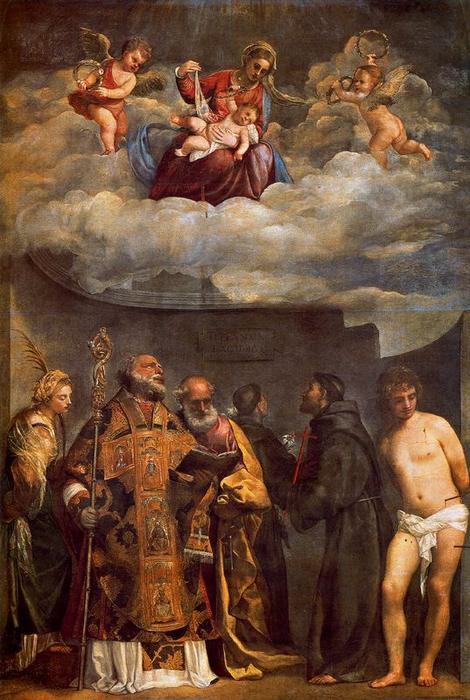 The Virgin And Child With Saints — Titian