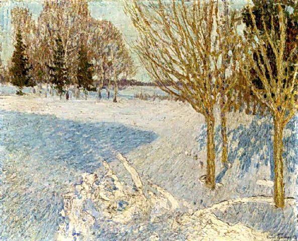 Winter Landscape — Игор Емануилович Грабар