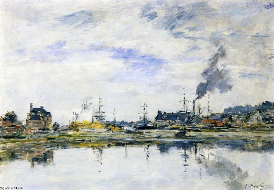 La Retenue A Trouville — Eugène Louis Boudin