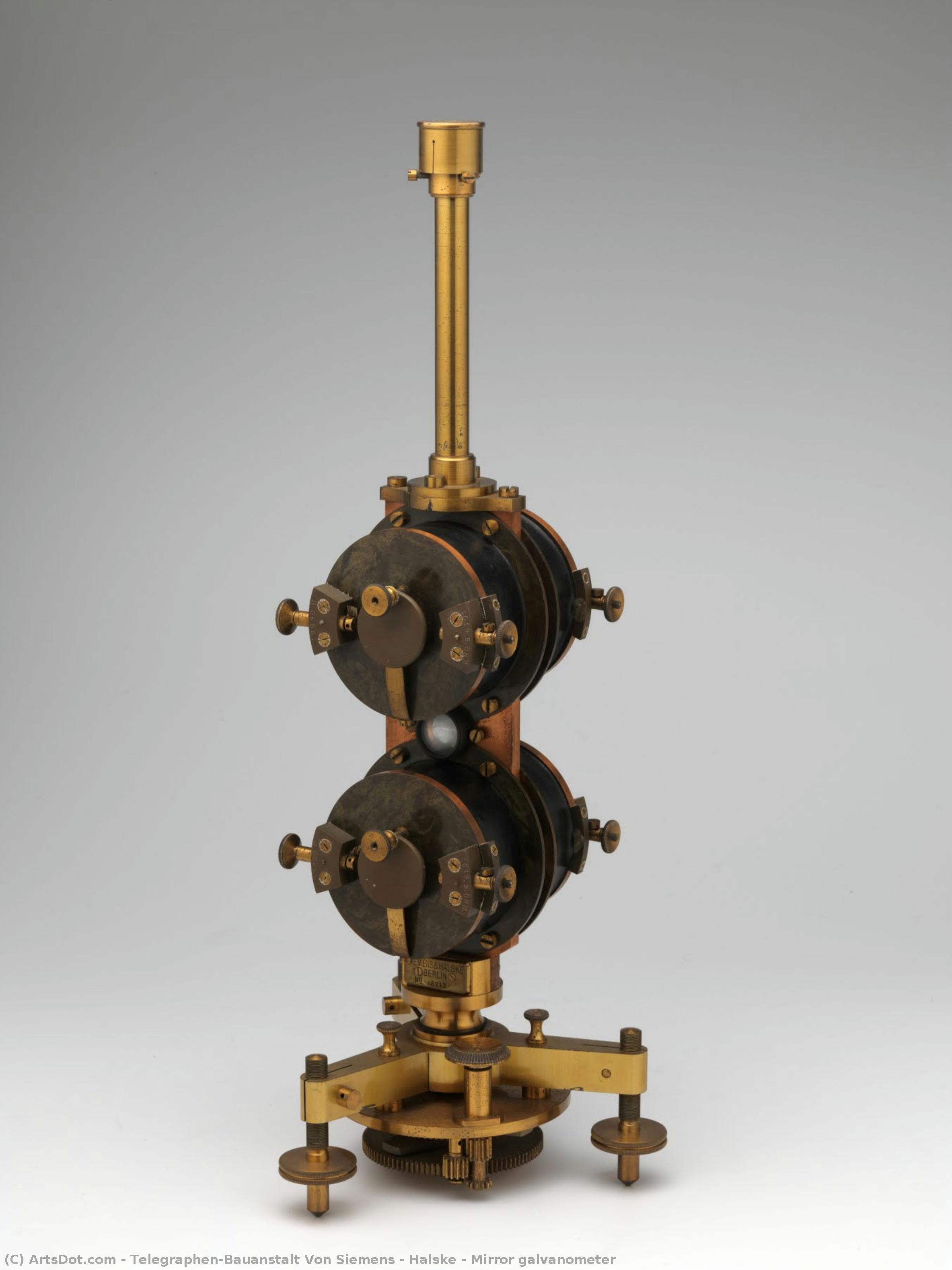 Mirror Galvanometer — Siemens & Halske