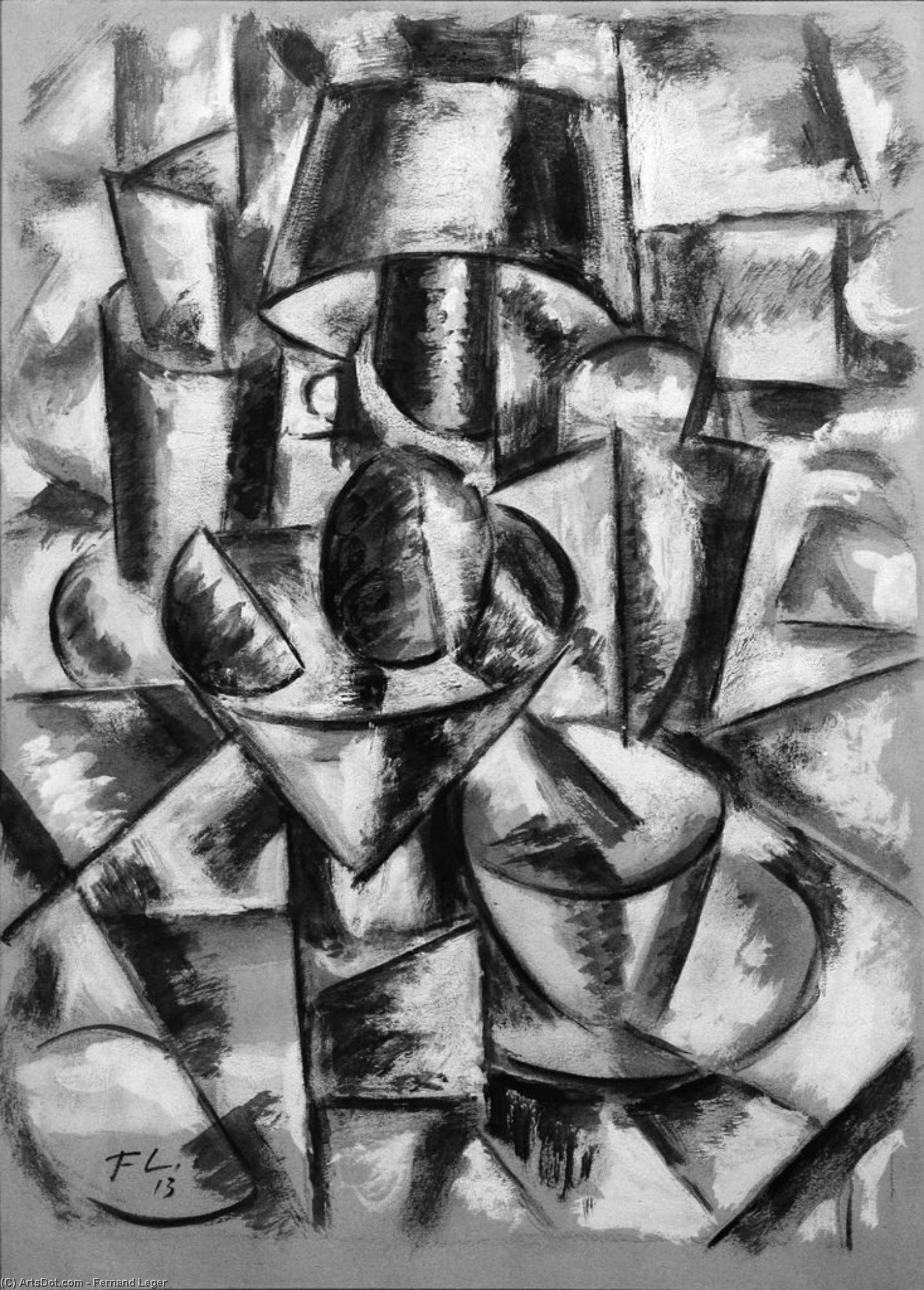 La Lámpara — Fernand Léger