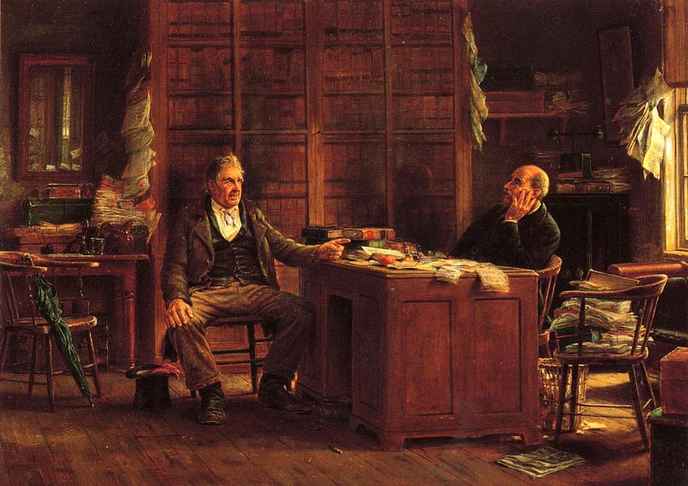 A Country Lawyer — Edward Lamson Henry