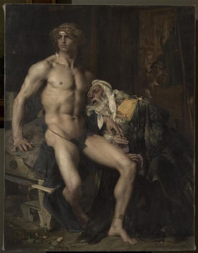 Priam Aux Pieds D'achille — Jules Bastien-lepage