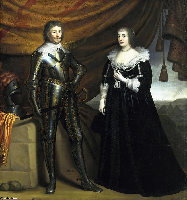 Prince Frederik Hendrik And His Wife Amalia Van Solms. — Gerard Van Honthorst