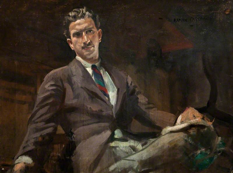 Hamish Constable Paterson (1890–1955), Artist, Self Portrait — Hamish Constable Paterson