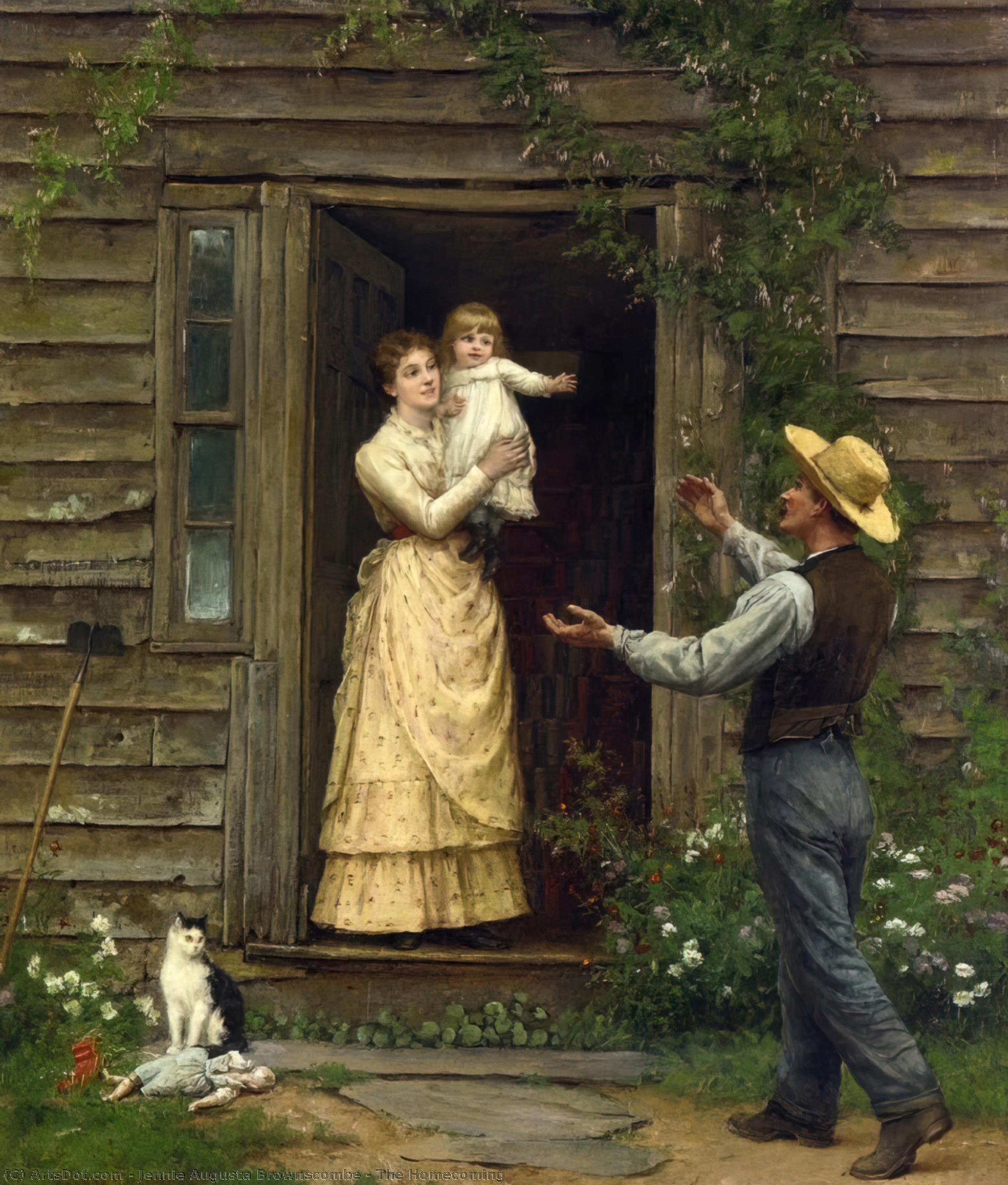 The Homecoming — Jennie Augusta Brownscombe