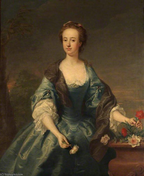 Anne, Née Waller, Lady Stapylton — Andrea Soldi