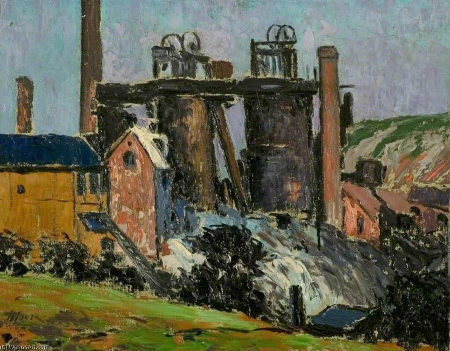 Bennerley Ironworks, Derbyshire — William D Moore