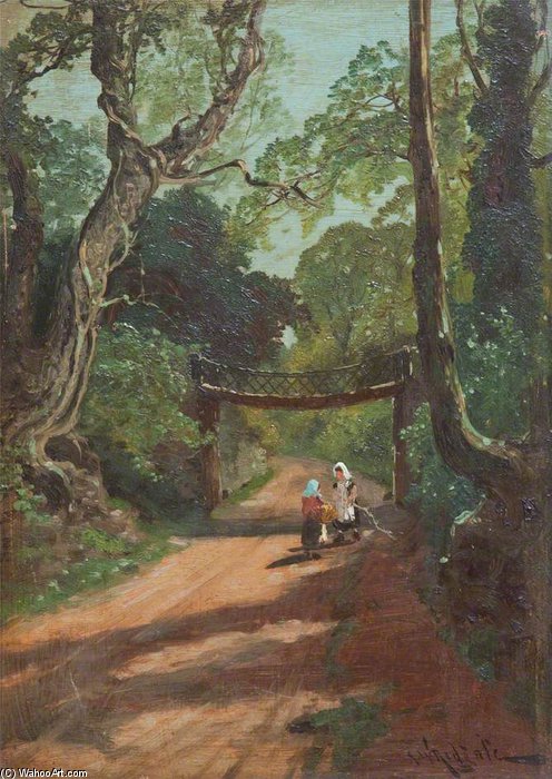 Chain Bridge, King's Mills — Arthur Walker Redgate