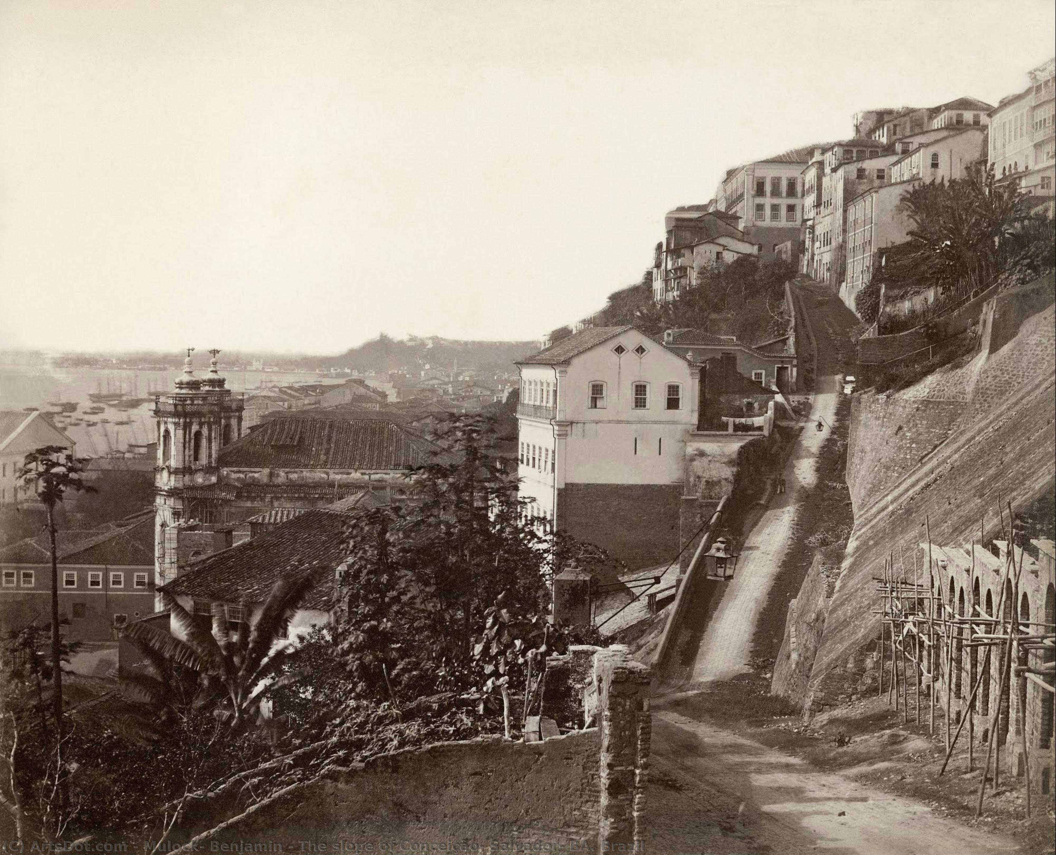 The Slope Of Conceição, Salvador, Ba. Brazil — Mulock, Benjamin