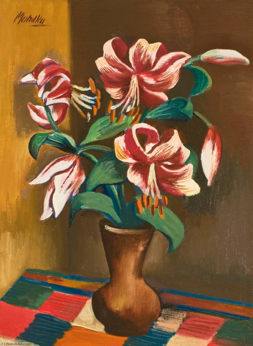 Lilies (lilie) — Jan Matulka