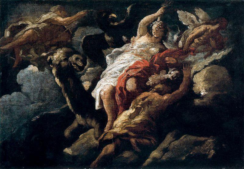 Allegory Of Asia — Luca Giordano