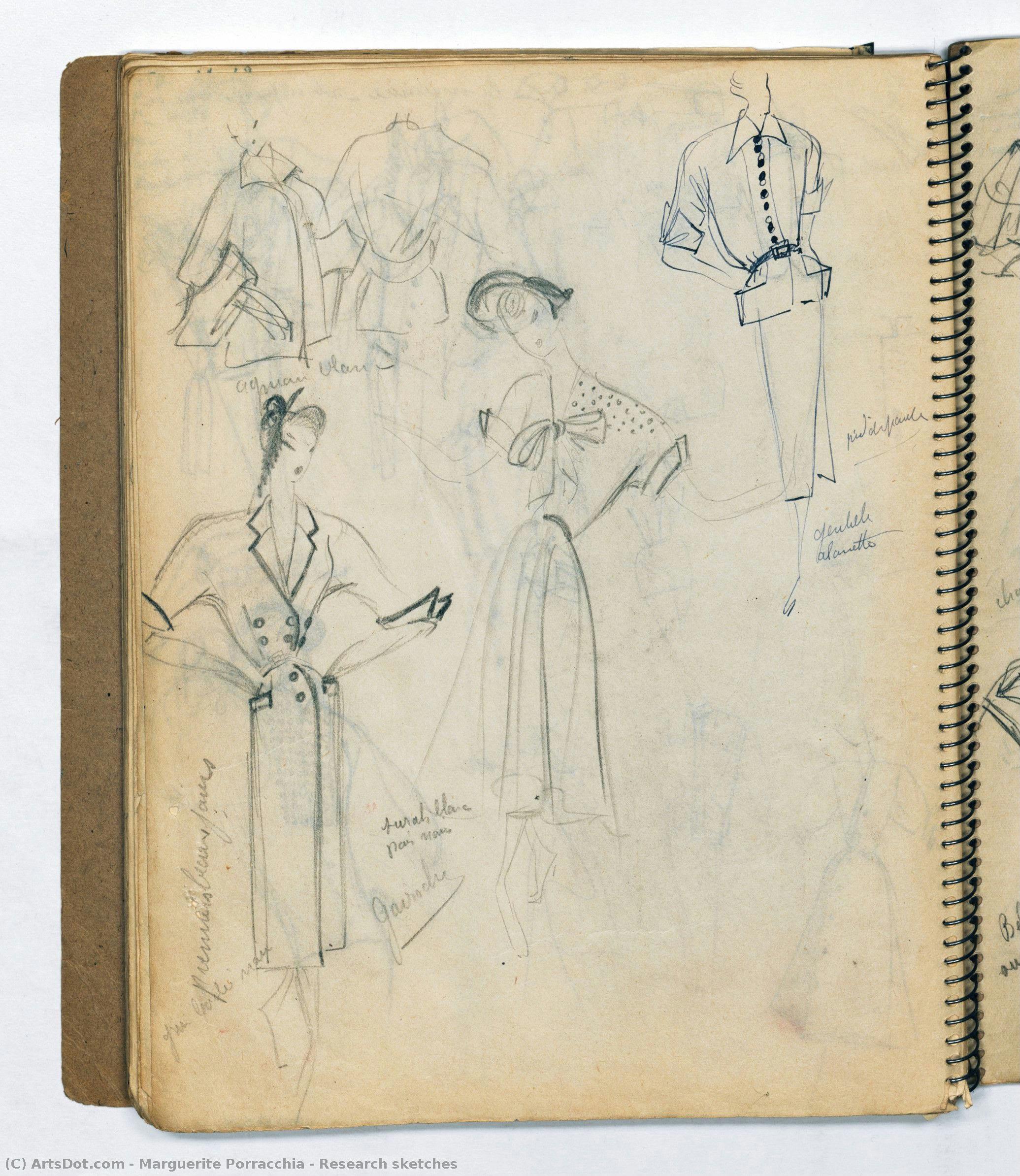 Research Sketches — Marguerite Porracchia