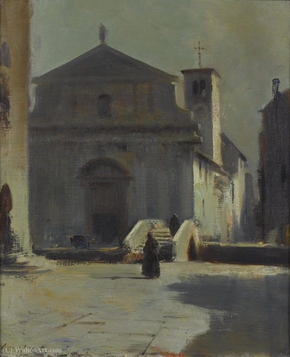A Church In Foggia, (1950) — Edward Seago