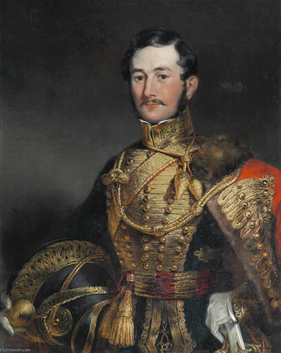 Captain F. Farquharson Of Eastbury, Dorset, 7th Hussars — Edmund Thomas Parris