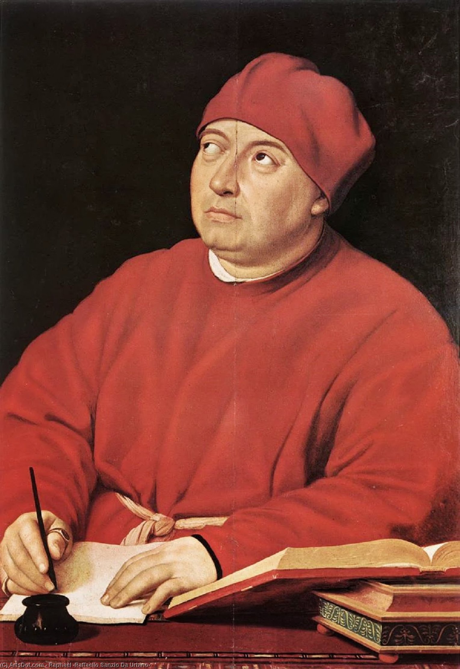 Cardinal Tommaso Inghirami — ラファエロ