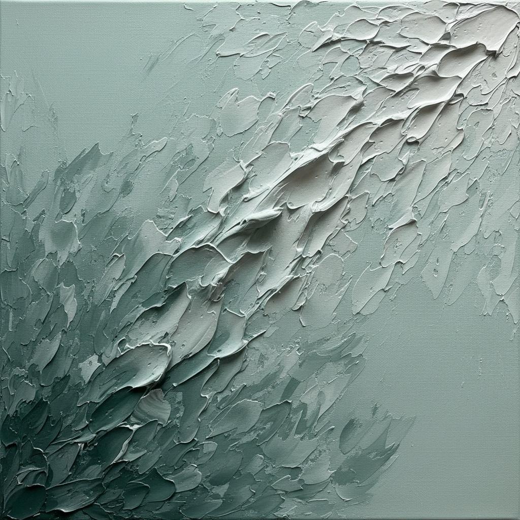 Monolithic Tides Of Slate And Light: A Sculptural Study In Motion — David Moreau