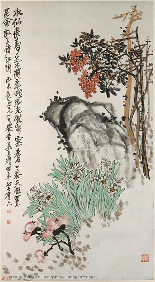 Spring Offerings — Wu Changshuo