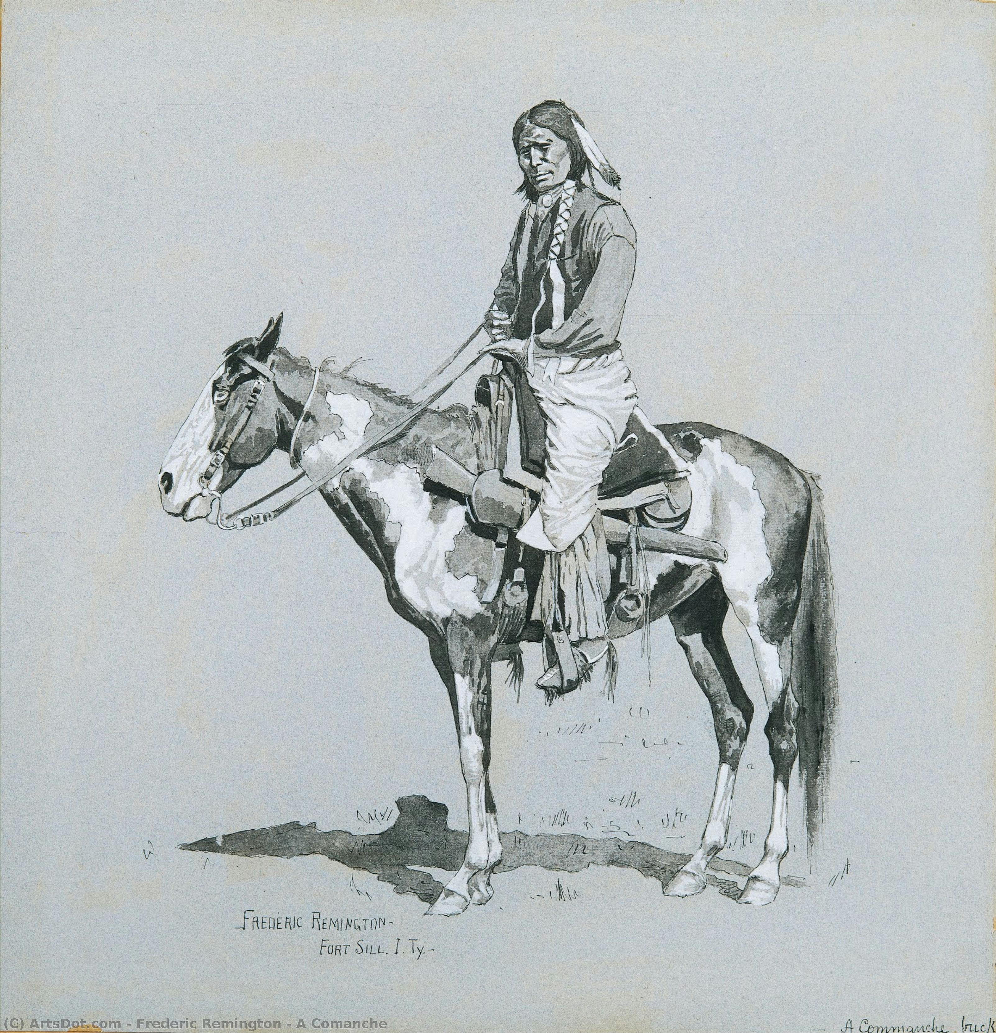 A Comanche — Фредерик Ремер