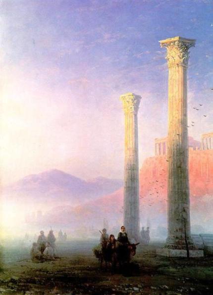 Acropolis Of Athens. — Ivan Konstantinovich Aivazovsky