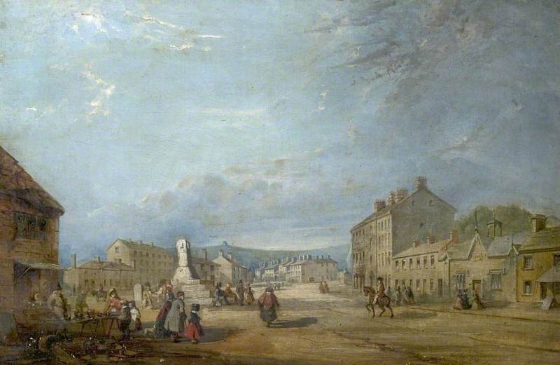 Buxton Market Place, Derbyshire — Godfrey Sykes