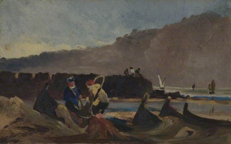 The Bay Of Naples — George Hornblower Simms