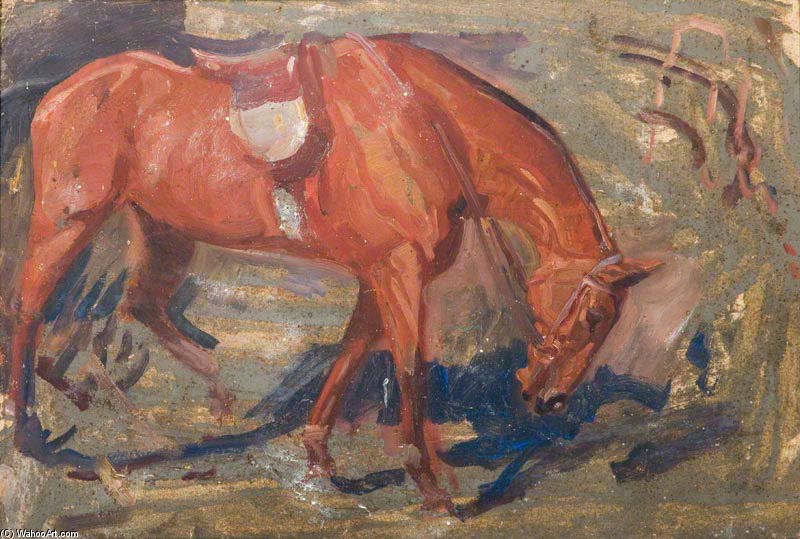 Study Of A Hunter — Sir Alfred James Munnings